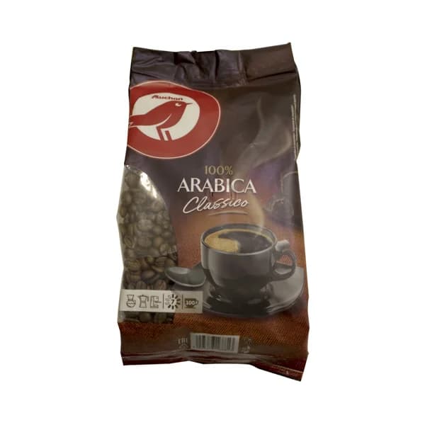 PRODUCTO ALCAMPO Café en grano 100 % Arábica 500 g. - 0.5 kg - Imagen del producto en Findit