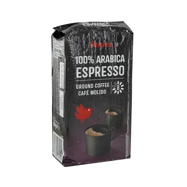 PRODUCTO ALCAMPO Café molido Arábica Espresso 250 g. - 0.25 kg - Imagen del producto en Findit