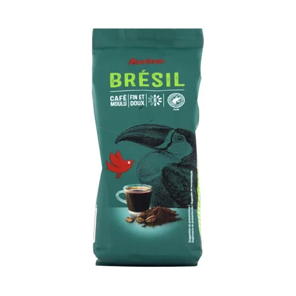 PRODUCTO ALCAMPO Café molido de Brasil, intensidad 6 250 g. - 0.25 kg - Imagen del producto en Findit