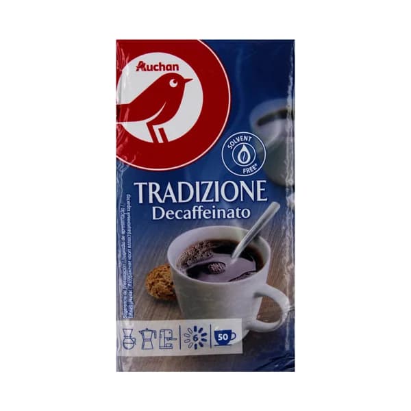 PRODUCTO ALCAMPO Café molido descafeinado natural 250 g. - 0.25 kg - Imagen del producto en Findit