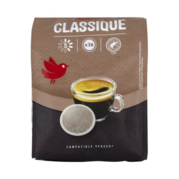 PRODUCTO ALCAMPO Café en cápsulas Clássico I5, 36 uds. - 0.25 kg - Imagen del producto en Findit