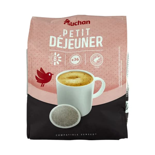 PRODUCTO ALCAMPO Café en cápsulas Lungo petit dejeuner I6, 36 uds. - 0.25 kg - Imagen del producto en Findit