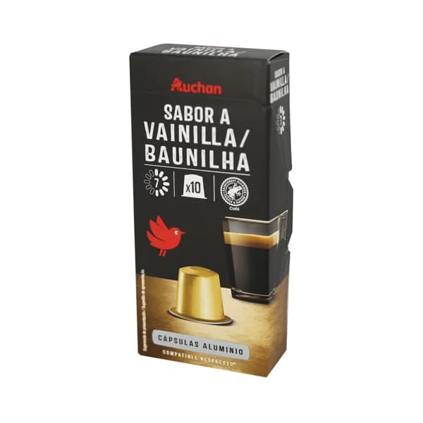 PRODUCTO ALCAMPO Café en cápsulas sabor vainilla I7, 10 uds. - 0.05 kg - Imagen del producto en Findit