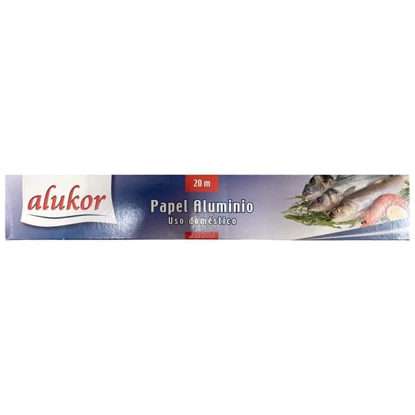 ALUKOR Papel de aluminio ALUKOR 20 mts. - 20 m - Imagen del producto en Findit