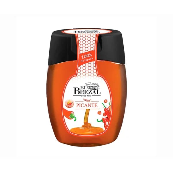 EL BREZAL Miel picante con chile 350 gr. - 0.35 kg - Imagen del producto en Findit
