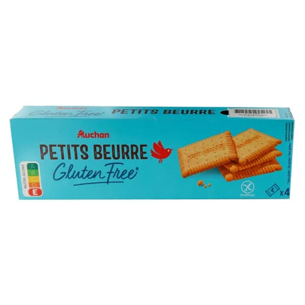 PRODUCTO ALCAMPO Galletas de mantequilla sin gluten 130 g. - 0.13 kg - Imagen del producto en Findit