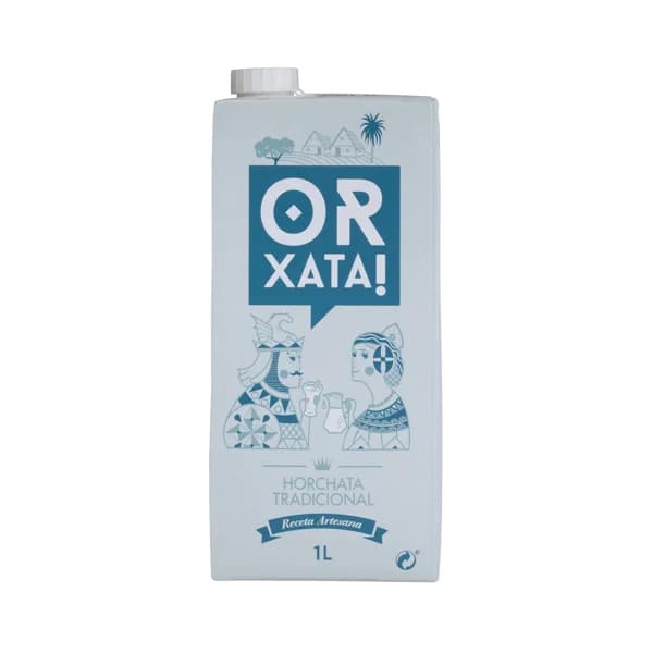 OR,XATA Horchata receta artesanal con denominación de origen Chufa de Valencia OR,XATA 1 l. - 1 l - Imagen del producto en Findit