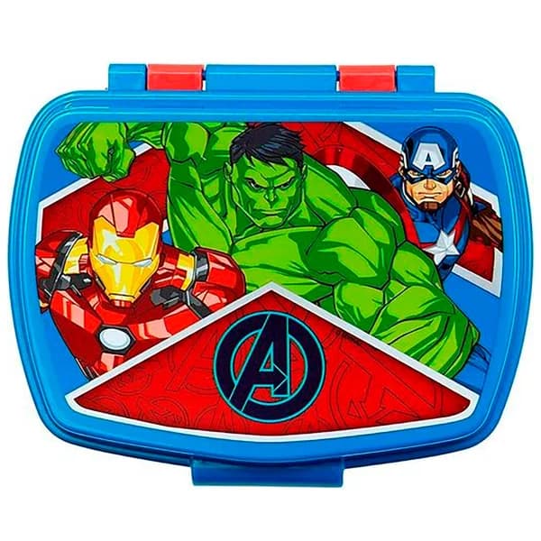 Sandwichera rectangular Avengers - 1 ud - Imagen del producto en Findit