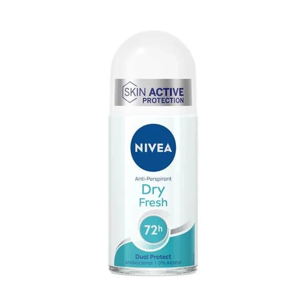 NIVEA Dry fresh Desodorante roll on para mujer con protección doble protección hasta 72 horas 50 ml. - 0.05 l - Imagen del producto en Findit
