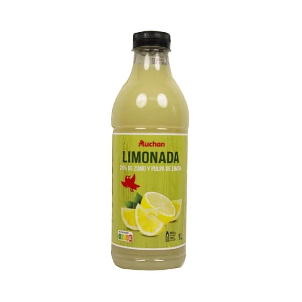 PRODUCTO ALCAMPO Limonada 24% de zumo y pulpa de limón PRODUCTO ALCAMPO botella 1 l. - 1 l - Imagen del producto en Findit