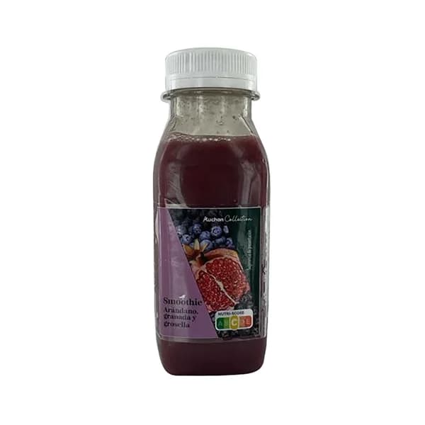 Smoothie de arándanos, granada y grosella ALCAMPO GOURMET 250 ml. - 0.25 l - Imagen del producto en Findit