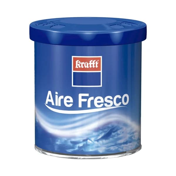 Ambientador en gel para coche, en envase de lata con dosificador y con olor a aire fresco KRAFFT. - 1 ud - Imagen del producto en Findit
