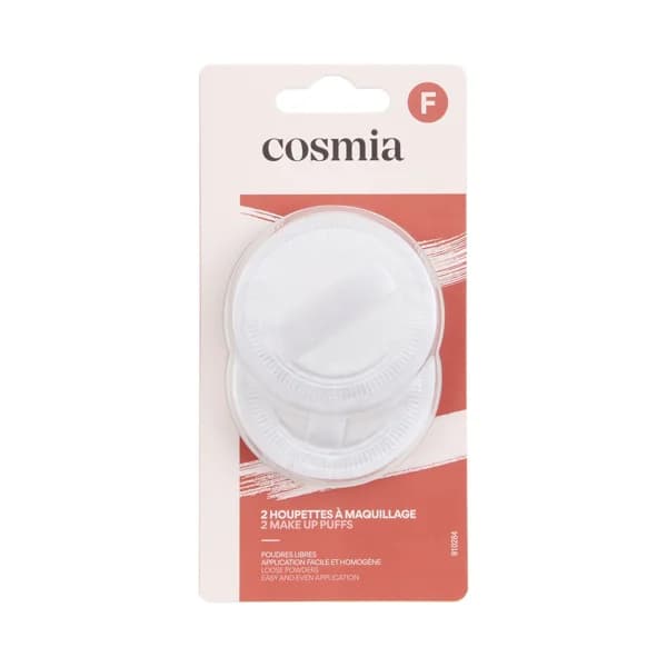 COSMIA Borla de maquillaje de polvos sueltos, para una aplicación fácil y uniforme 2 uds. - 1 ud - Imagen del producto en Findit