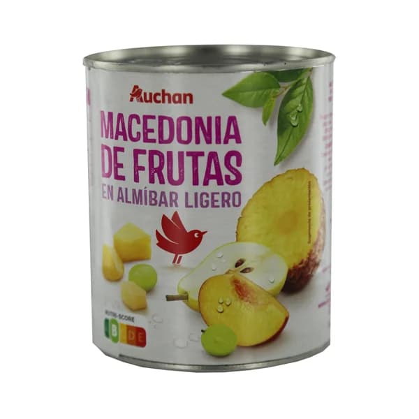 PRODUCTO ALCAMPO Macedonia de frutas tropicales en almibar ligero 500 g. - 0.5 kg - Imagen del producto en Findit