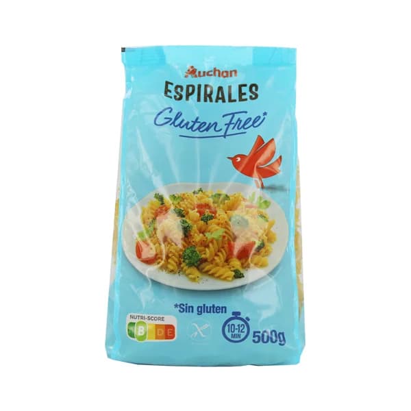 PRODUCTO ALCAMPO Pasta espirales sin gluten 500 g. - 0.5 kg - Imagen del producto en Findit