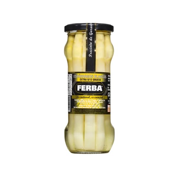 FERBA Espárragos D.O.P Navarra 8/12 frutos 345 g. - 0.21 kg - Imagen del producto en Findit