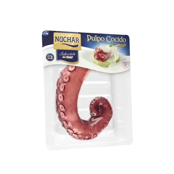 NUCHAR Pulpo selección cocido, pata NUCHAR 250-300 g. - 0.2 kg - Imagen del producto en Findit