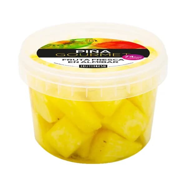 Piña preparada troceada FRUTIFRESH 350 g. - 0.35 kg - Imagen del producto en Findit