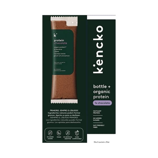 KENCKO Mezcla de proteina vegetal con cacao en polvo 36 g. - 1 ud - Imagen del producto en Findit