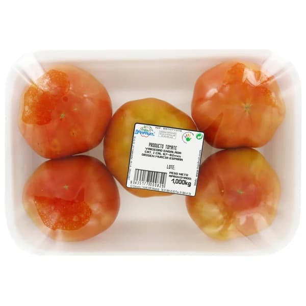 Tomate ensalada HORTALIZA barqueta de 1 kg, - 1 kg - Imagen del producto en Findit