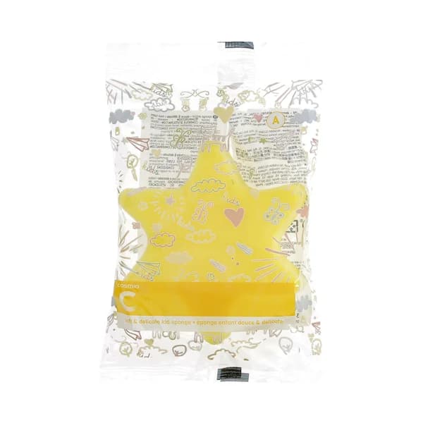 COSMIA Esponja suave con forma de estrella, para baño o ducha COSMIA. - 1 ud - Imagen del producto en Findit