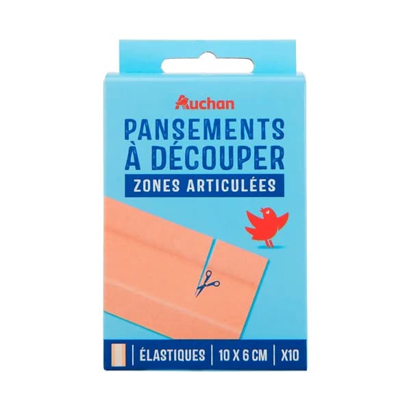 PRODUCTO ALCAMPO Apósitos recortables (10 x 6 cm) de tejido elastico 10 uds. - 1 ud - Imagen del producto en Findit
