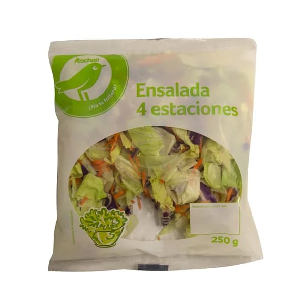 Ensalada 4 estaciones PRODUCTO ECONÓMICO ALCAMPO  250 g. - 0.25 kg - Imagen del producto en Findit