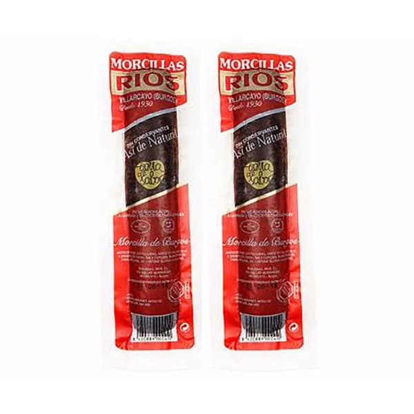 Morcilla burgos envasada al vacio RIOS pack 2 unidades - 1 ud - Imagen del producto en Findit