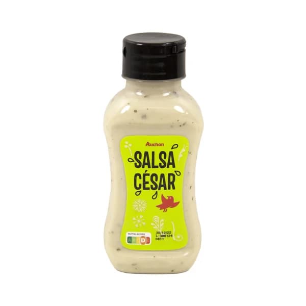 AUCHAN Salsa César 300 ml. Producto Alcampo - 0.3 kg - Imagen del producto en Findit
