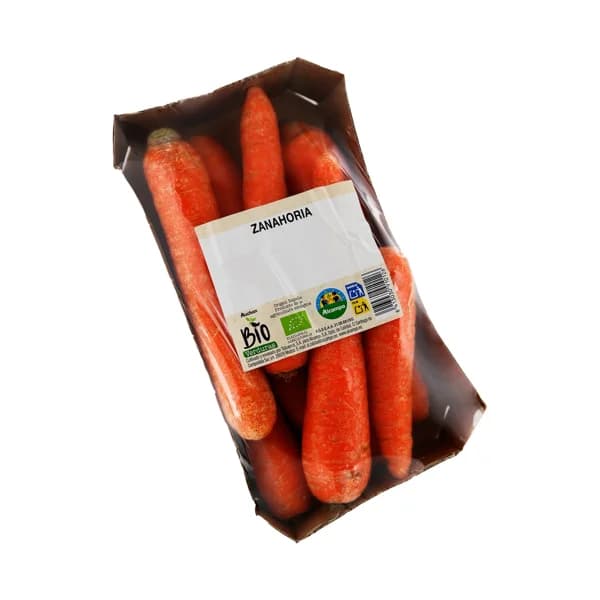 ALCAMPO CULTIVAMOS LO BUENO ECOLÓGICO Zanahorias ecológicas  bandeja 700 g. - 0.7 kg - Imagen del producto en Findit