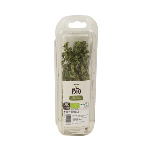 AUCHAN Tomillo 20 g. Producto Alcampo - 1 ud - Imagen del producto en Findit