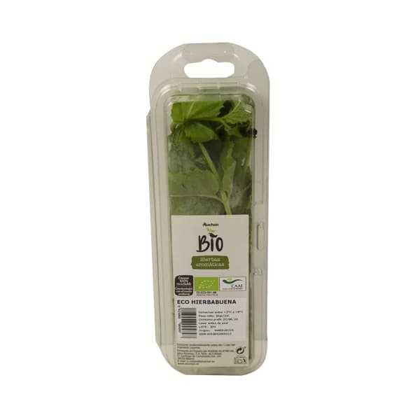 AUCHAN Hierbabuena 20gr Producto Alcampo - 1 ud - Imagen del producto en Findit