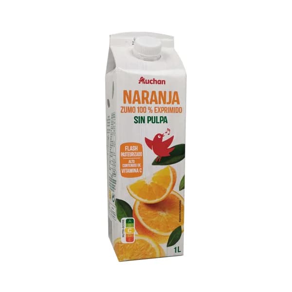 PRODUCTO ALCAMPO Zumo de naranja sin pulpa refrigerado PRODUCTO ALCAMPO 1 l. - 1 l - Imagen del producto en Findit