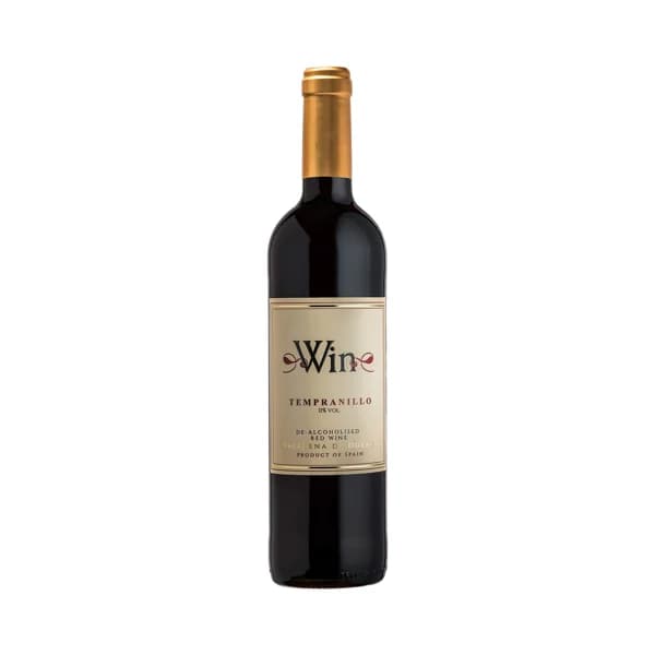 WIN  Vino tinto desalcoholizado (0.0% alcohol) tempranillo (100%) botella de 75 cl. - 1 ud - Imagen del producto en Findit