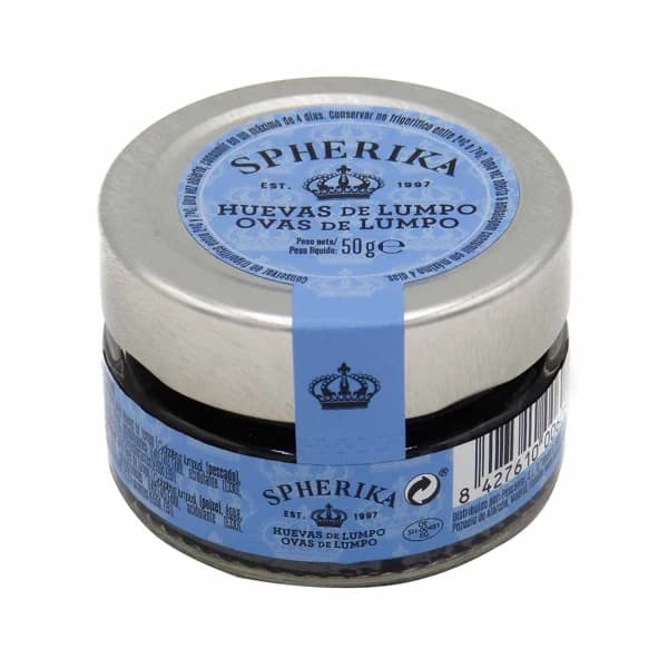 SPHERIKA Huevas de lumpo negro SPHERIKA 50 g. - 0.05 kg - Imagen del producto en Findit