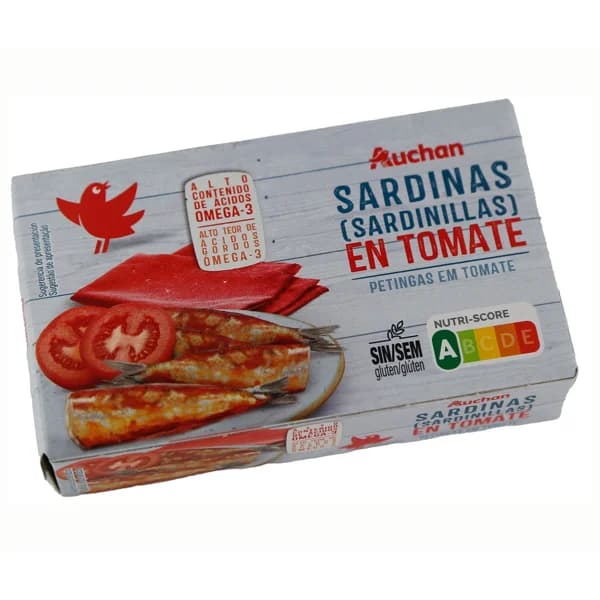 PRODUCTO ALCAMPO Sardinillas en tomate lata 65 g. - 0.06 kg - Imagen del producto en Findit