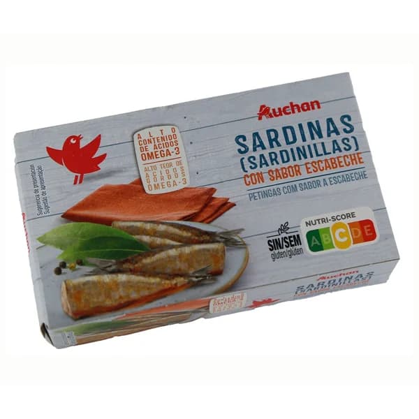 PRODUCTO ALCAMPO Sardinillas en escabeche lata 65 g. - 0.06 kg - Imagen del producto en Findit