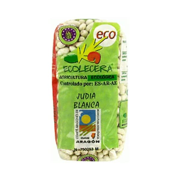 ECOLECERA Alubia blanca ecológica origen Aragón ECOLECERA 500 g. - 0.45 kg - Imagen del producto en Findit