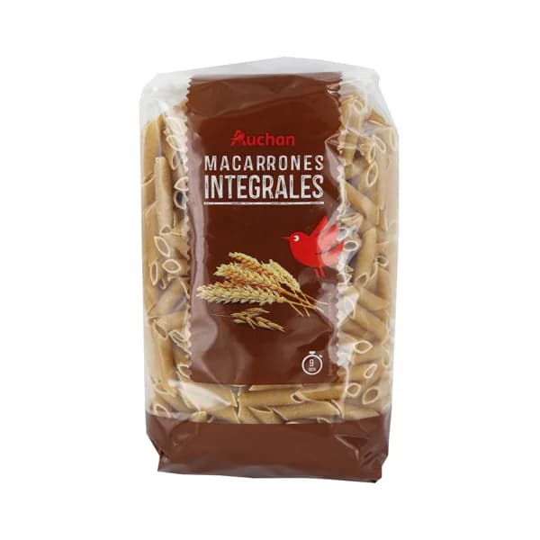 PRODUCTO ALCAMPO Pasta macarrones integrales PRODUCTO ALCAMPO paquete de 500 g. - 0.5 kg - Imagen del producto en Findit