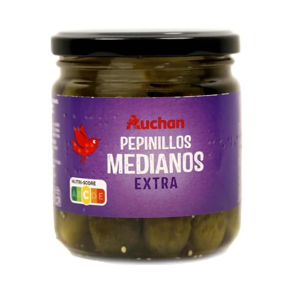 PRODUCTO ALCAMPO Pepinillos medianos en vinagre extra PRODUCTO ALCAMPO frasco de 180 g. - 0.18 kg - Imagen del producto en Findit