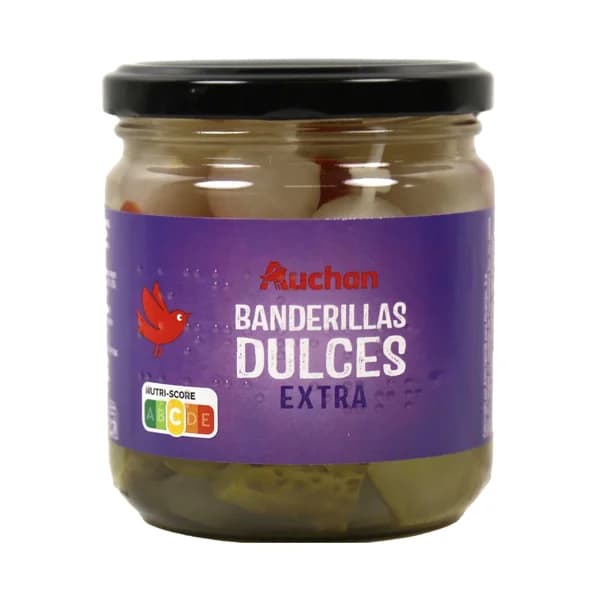 PRODUCTO ALCAMPO Banderillas dulces extra PRODUCTO ALCAMPO frasco de 160 g. - 0.16 kg - Imagen del producto en Findit