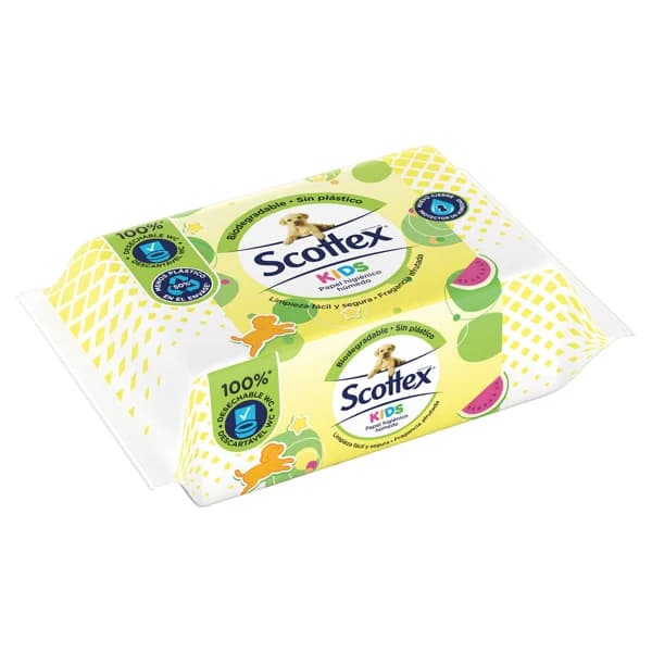 SCOTTEX Higiénico húmedo especial para bebés SCOTTEX Junior 75 uds. - 1 ud - Imagen del producto en Findit