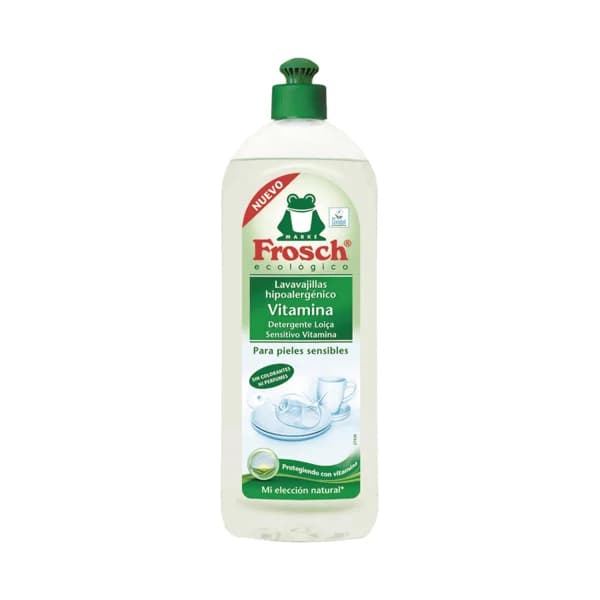 FROGGY Detergente lavavajillas a mano hipoalergénico y ecológico (ideal para biberones y tetinas) FROGGY 750 ml. - 0.75 l - Imagen del producto en Findit