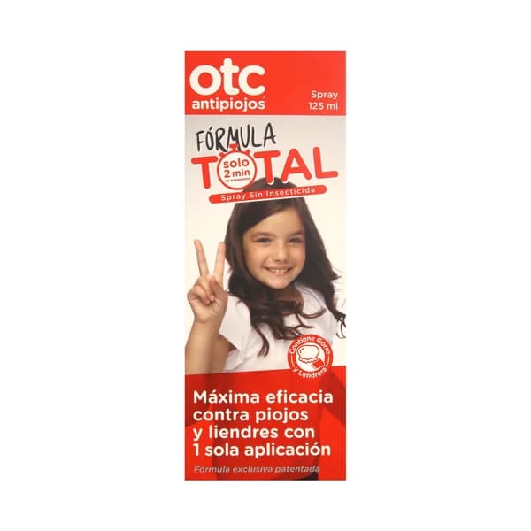 OTC Loción antipiojos en spray y sin insecticida OTC 125 ml. - 0.13 l - Imagen del producto en Findit