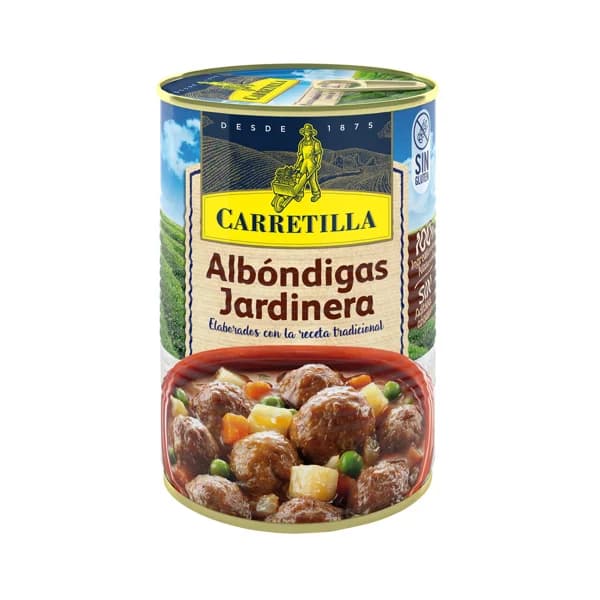 CARRETILLA Albòndigas jardinera CARRETILLA 415 gr - 0.42 kg - Imagen del producto en Findit