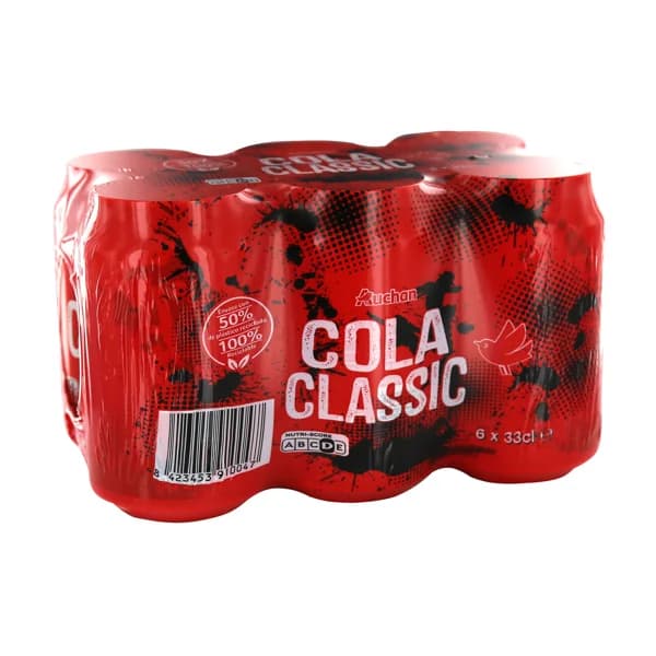PRODUCTO ALCAMPO Refresco de cola pack 6 uds. x 33 cl. - 1.98 l - Imagen del producto en Findit