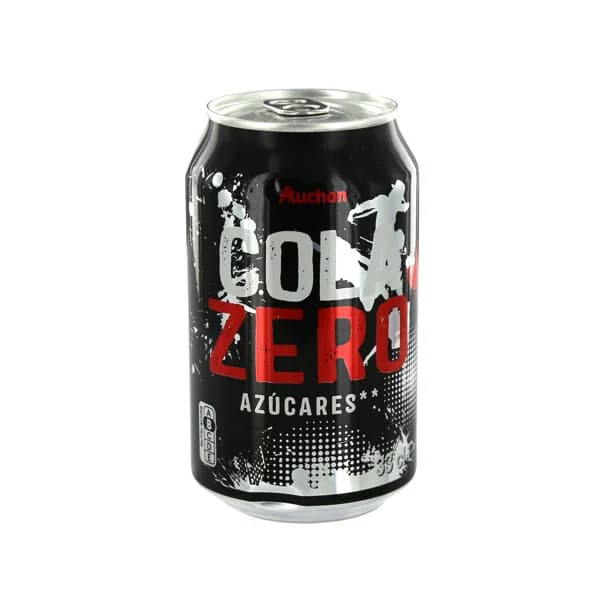 PRODUCTO ALCAMPO Refresco de cola Zero sin azúcar lata 33 cl. - 0.33 l - Imagen del producto en Findit