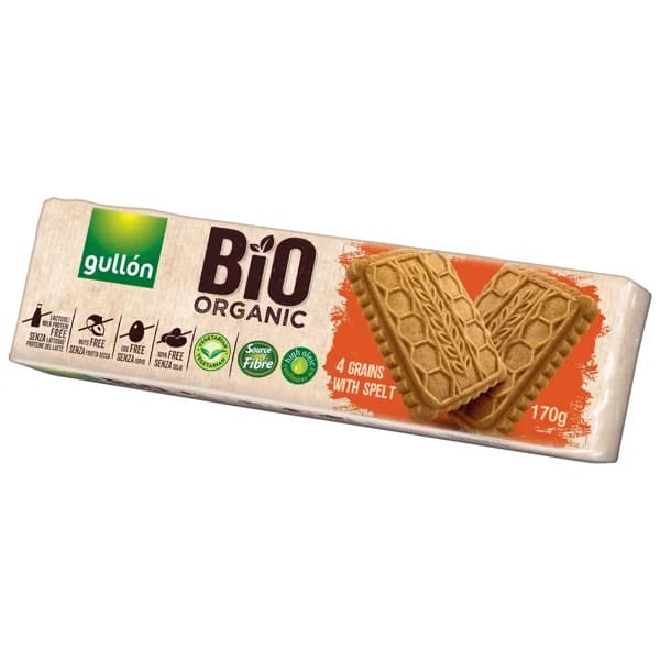 GULLÓN Galletas espelta ecológicasGULLÒN BIO ORGANIC170 g. - 0.17 kg - Imagen del producto en Findit