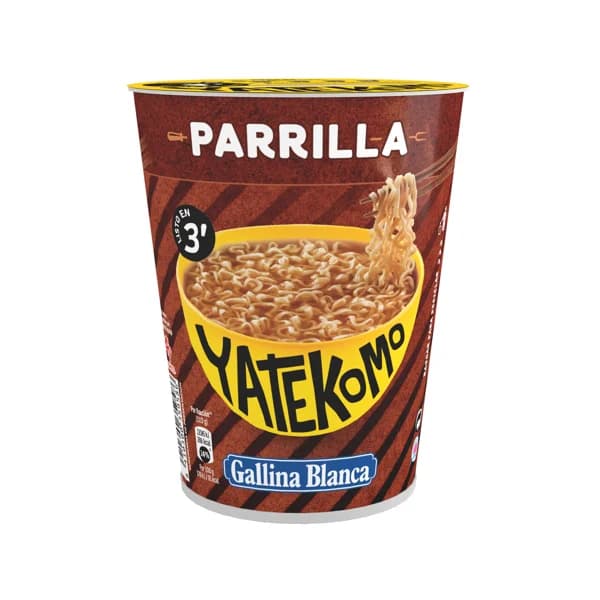 GALLINA BLANCA Fideos Orientales Yatekomo 59,5 g. - 0.08 kg - Imagen del producto en Findit