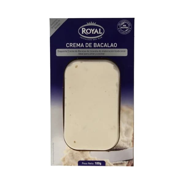 ROYAL Crema de bacalao para untar y cocinar ROYAL 100 gramos - 0.1 kg - Imagen del producto en Findit